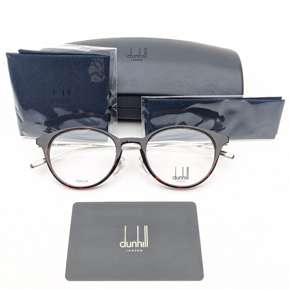 🕶️Made in Italy! Dunhill VDH120G Eyeglasses 51/18 140 | ALT214🕶️